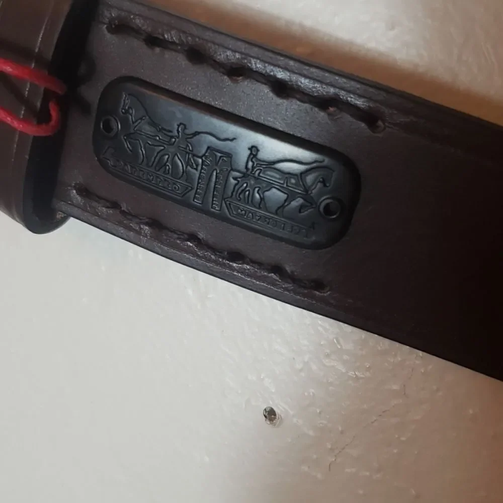 Levi leather belt